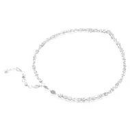 Mesmera set Mixed cuts, White, Rhodium plated